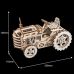 ROBOTIME 3D Puzzle Movement Assembled Wooden Tractor
