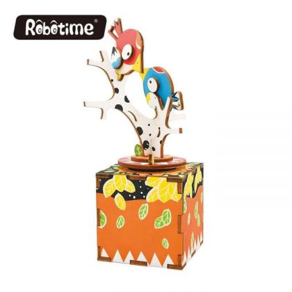 Robotime DIY Music Box-Bird and Tree