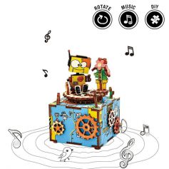 ROBOTIME DIY Music Box-Machinarium