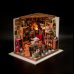 ROBOTIME DIY Dollhouse Kit-Sam's Study with LED light