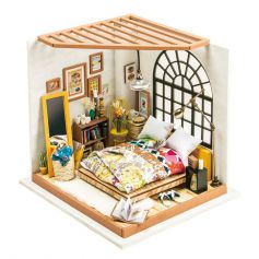 ROBOTIME DIY Dollhouse Kit-Alice's Dreamy Bedroom