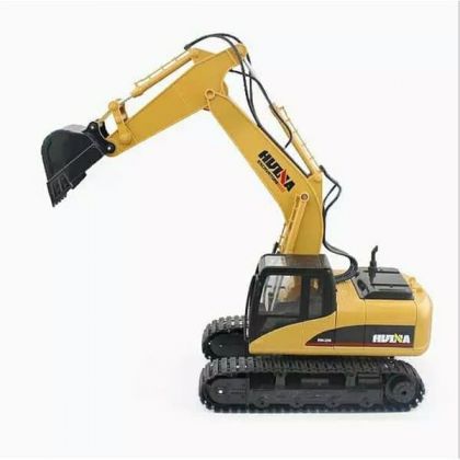 Huina RC Excavator Skala 1:14 15CH Mainan Remote Control