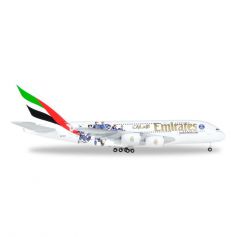 HERPA EMIRATES AIRBUS A380 "PARIS ST. GERMAIN" 1/500
