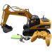 Huina RC Excavator Skala 1:14 15CH Mainan Remote Control