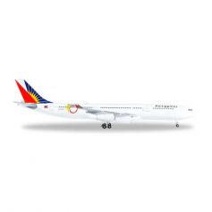 HERPA PHILIPPINE AIRLINES AIRBUS A340-300 "75TH ANNIVERSARY" 1/500
