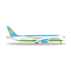 Herpa UZBEKISTAN AIRWAYS BOEING 787-8 DREMLINER 1/500