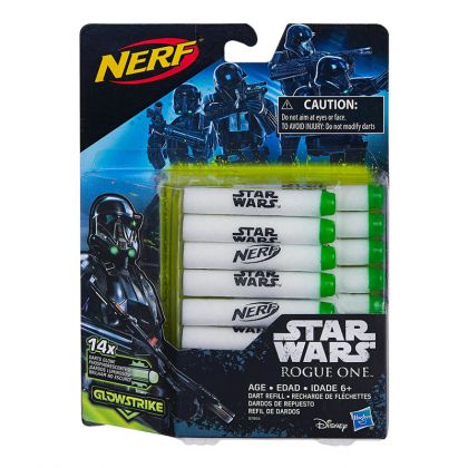 Hasbro Star Wars Rogue One Nerf Glowstrike Darts - B7865