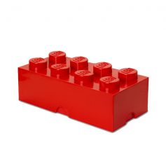 Lego Storage Brick 8 Red
