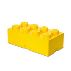Lego Storage Brick 8 Yellow