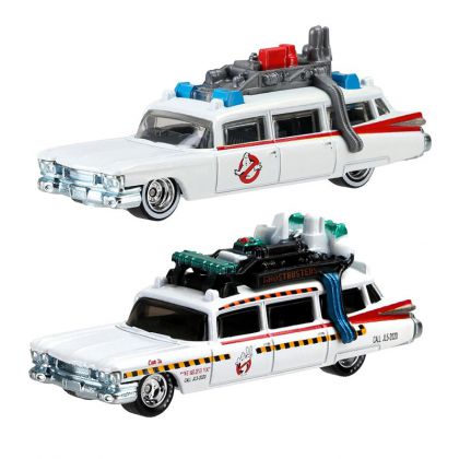 Hot Wheels Retro Series Ghostbusters Die-Cast Vehicle 2-Pack